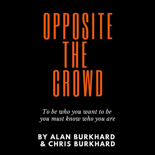 Opposite The Crowd Front Cover Book